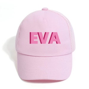 Custom Infant Baseball Hat Twill Name Baby Infant Hat First Birthday Gift Personalized Baseball Cap