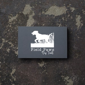 Premade Editable Logo Template I Field Paws I Custom Business Branding I Editable I DIY I Countryside I Canine Logo I Dog Logo