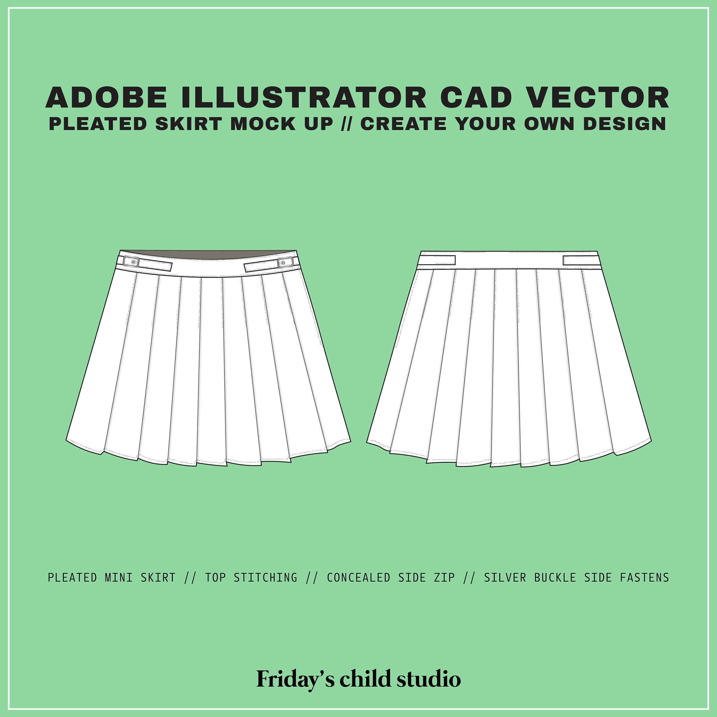 256 Pleated Skort Images, Stock Photos, 3D objects, & Vectors