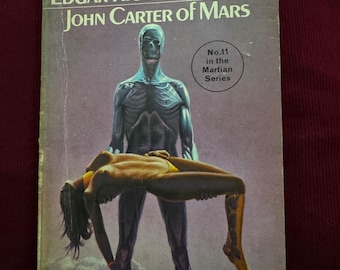 John Carter of Mars: Edgar Rice Burroughs, 1973 Sci-Fi
