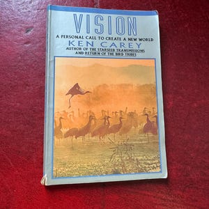 Vision: A Personal Call to Create a New World – Ken Carey – First HarperCollins Paperback Edition 1992 – New Age Spirituality