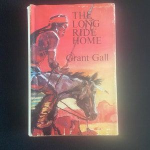 The long ride home -  Grant Gall - First Edition 1977 retro with dust jacket