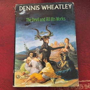Dennis Wheatley The Devil and All His Works Illustrated Hardback 1973 image 1