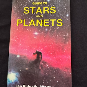 Collins Guide to Stars and Planets – Ian Ridpath & Wil Tirion | Vintage Astronomy Book | Stargazing Gift | Celestial Reference Guide