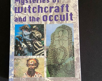 Mysteries of Witchcraft and the Occult 1990's hardcover picture book