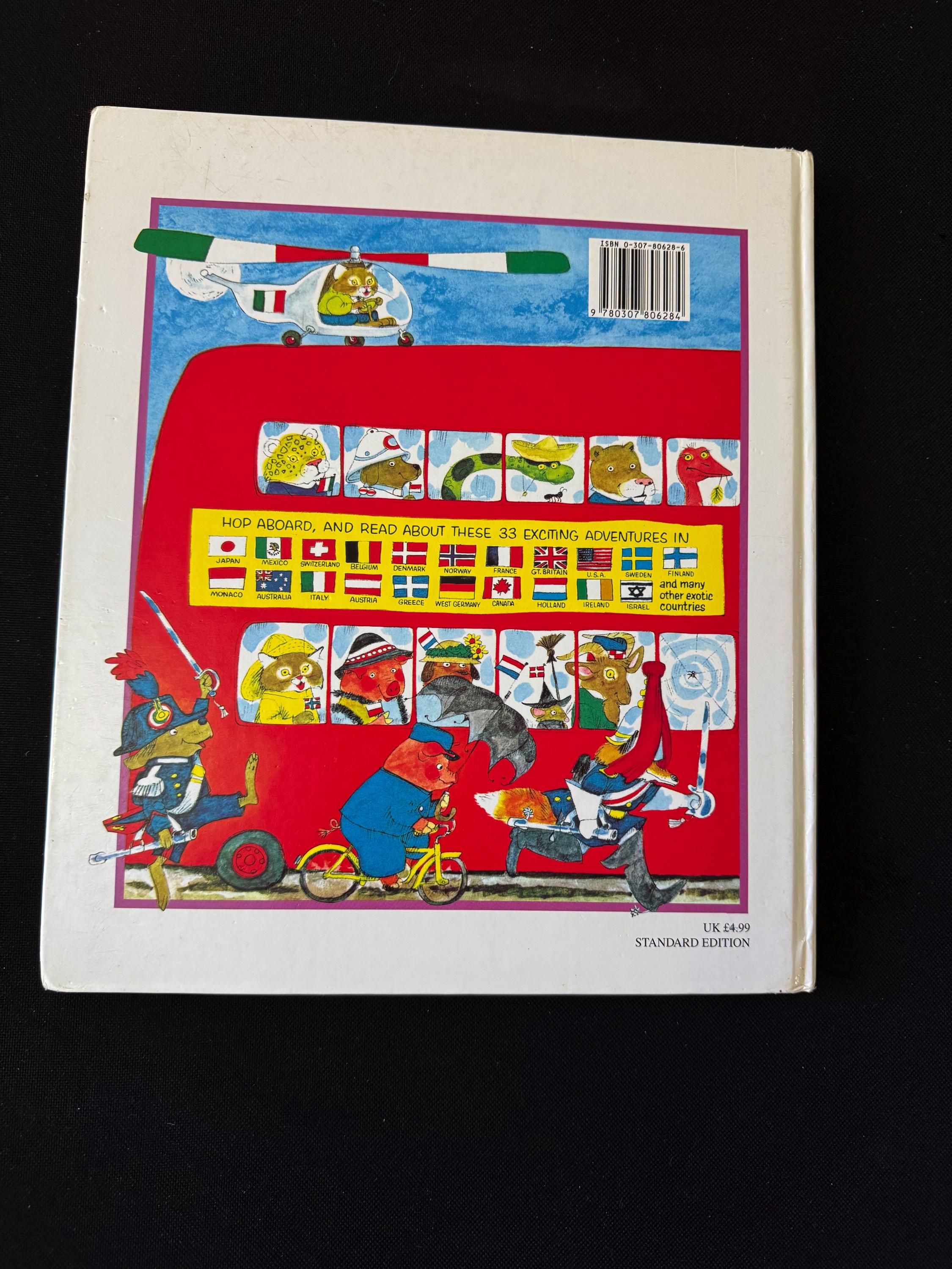 Busy Busy World by Richard Scarry – Early Illustrated Travel Book
