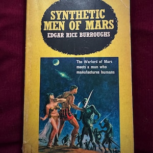 Synthetic Men of Mars (Martian Series, Book 9) Edgar Rice Burroughs 1965