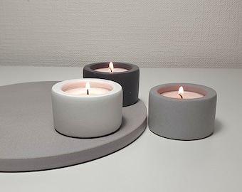 Concrete Tea Light Holder