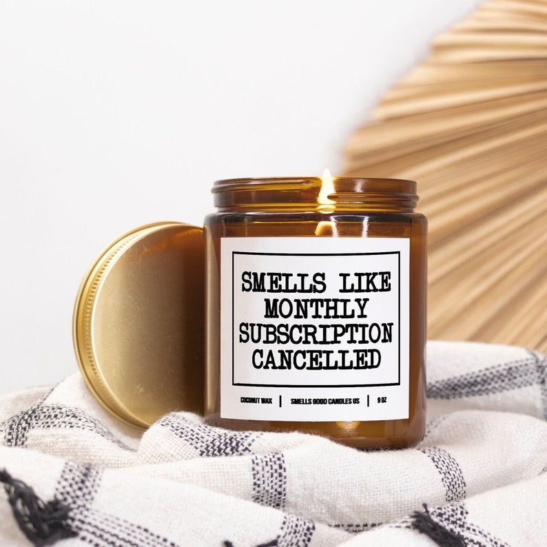 Joke Scented Candle Women Scented Candles Menopause Related Gift Ideas