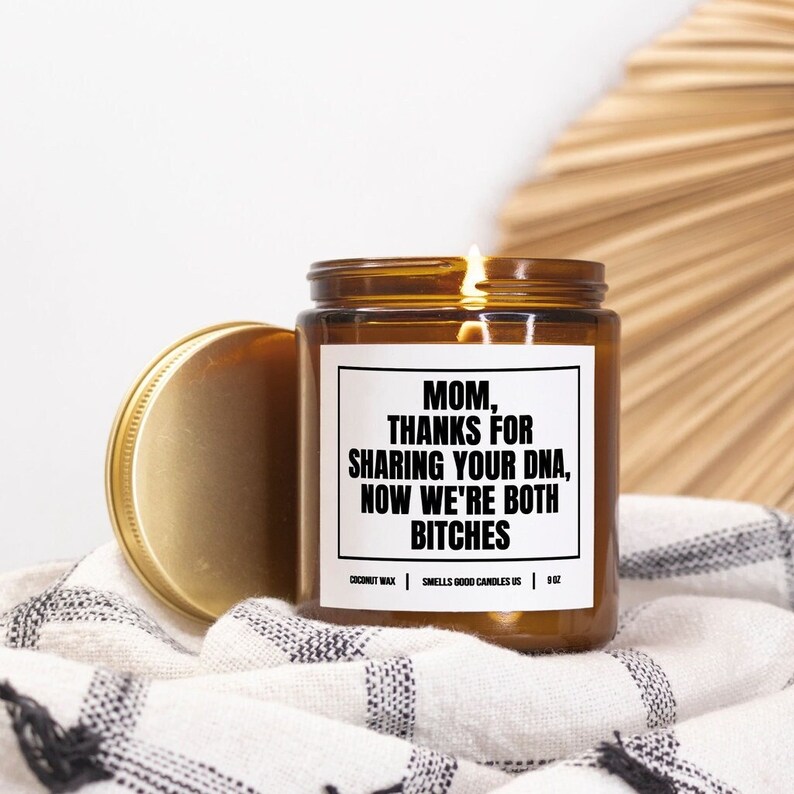 Funny Mom Candles Birthday Gift From Daughter Mothers Day Candles