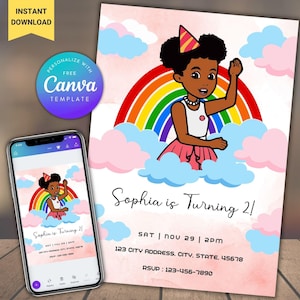 Editable Gracie&#39;s Party Birthday Invitation Template, Gracie&#39;s Corner Birthday Invitation, Print & Share Gracie&#39;s Corner Birthday Evite