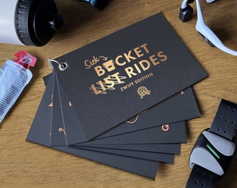 10 Desafios Épicos de Ciclismo Indoor - Edição Zwift - Pedaladas Imperdíveis - Cartões de Conquistas - Presentes para Ciclistas