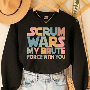 Funny Rugby Sweatshirt Rugby Fan Sweatshirt Rugby Lover Game Day Rugby Team Player Sweatshirt