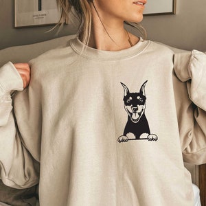 Manchester Terrier Crewneck or Hoodie, Manchester Terrier Lover Sweatshirt, Manchester Terrier Owner Gift