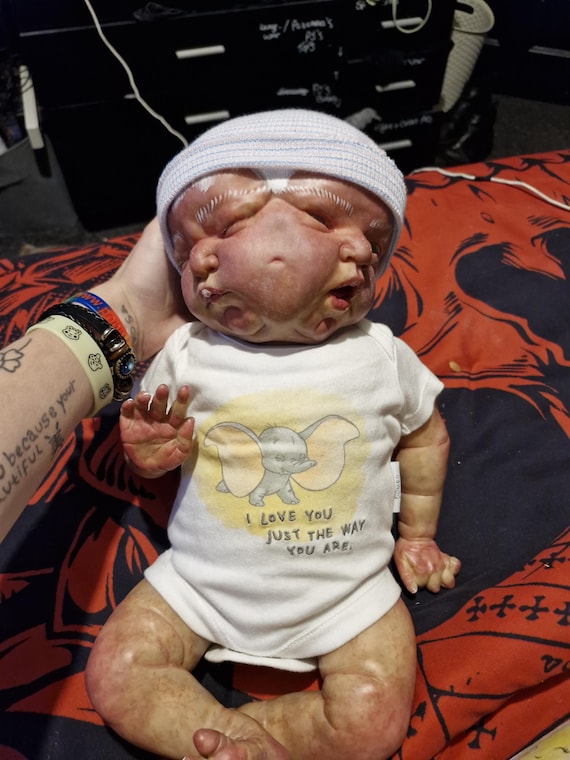 Realistic reborn baby doll