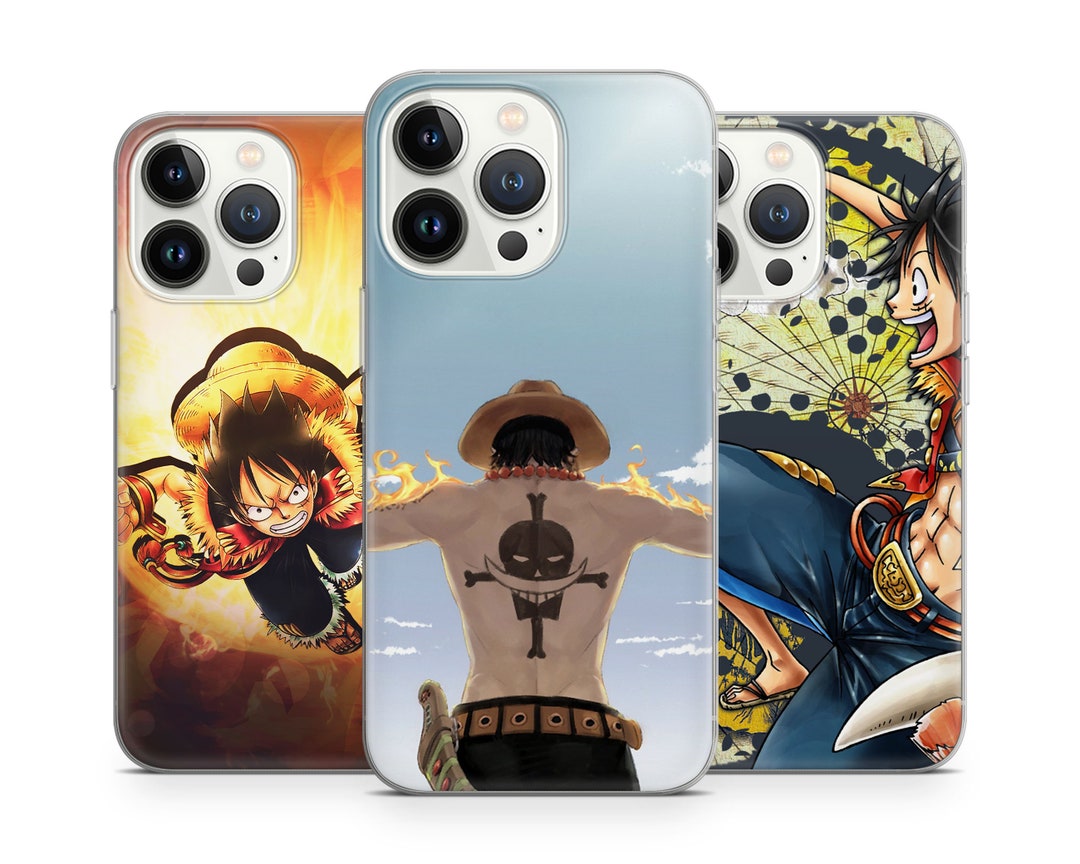 One Piece D.luffy Anime Naruto Case for iPhone 15 14 13 Pro 12 Etsy