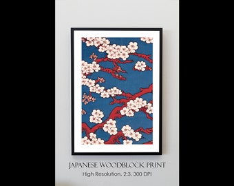 日本美術、木版画、大型、富岡鉄斎。 - Etsy 日本