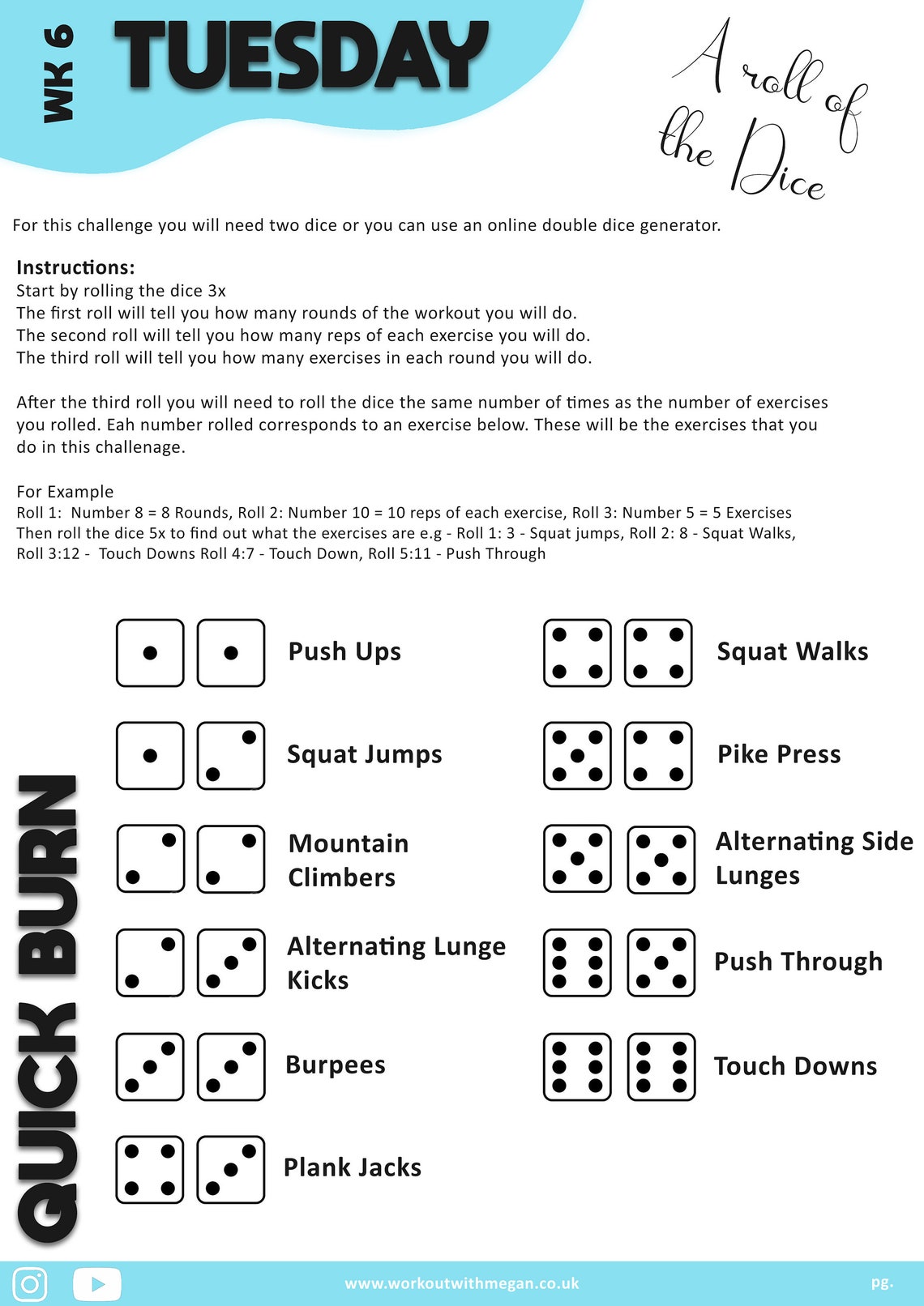Lean at Home - 6 Week Workout Plan - Etsy