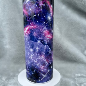 Galaxy Tumbler | Metal Tumbler with lid and straw