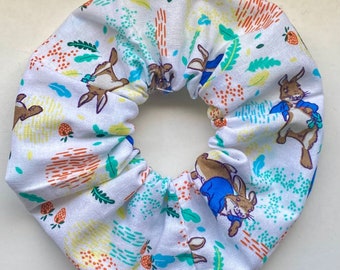 Patterned Peter Rabbit Scrunchie