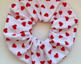 Traditional Hearts Scrunchie