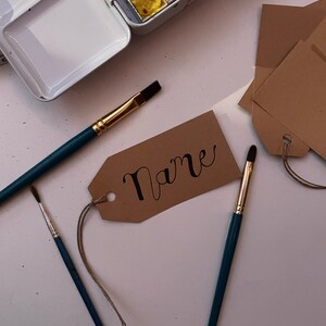 Personalisierte Kalligraphie / Tischkarten / Namensschilder / Hochzeiten / besondere Anlässe Bild 4