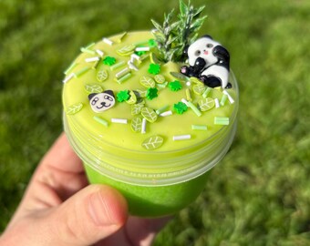 Zen Panda Slime - Crunchy Slime ASMR, Stress Relief