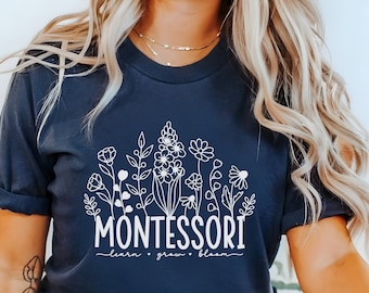 Montessori Squad Teacher Gift Shirt Back To School Montessori Squad Teacher Gift Shirt Back To School