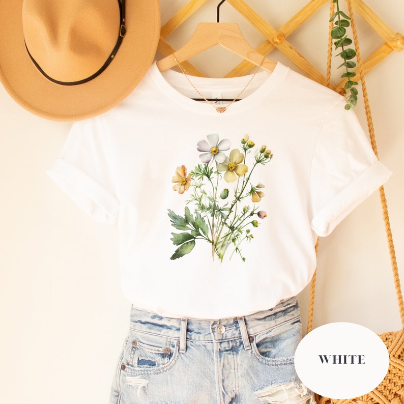 Wild Flower Oversized Graphic T-Shirt