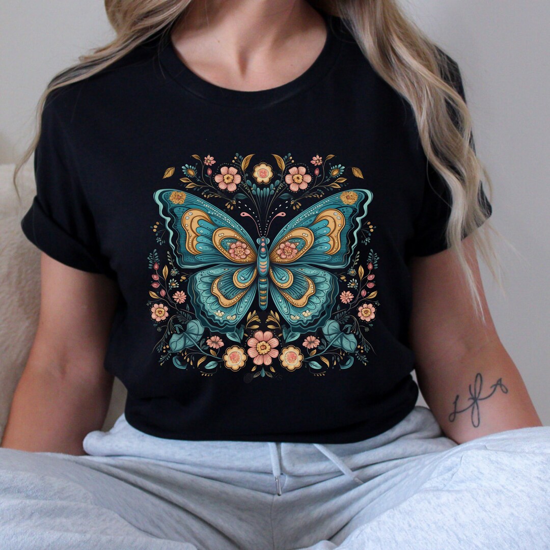 Neon Floral Buffalos T-shirt for Women main image 1