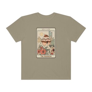 Ice Cream Tarot Card T-Shirt: Funny Vintage Vibe Tee image 7