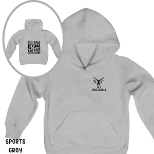 Sweat à capuche de gymnastique pour jeunes avec nom personnalisé, pourquoi marcher quand vous le pouvez, chemise de la roue, sweat à capuche de gymnastique personnalisé, chemise à poche image 9