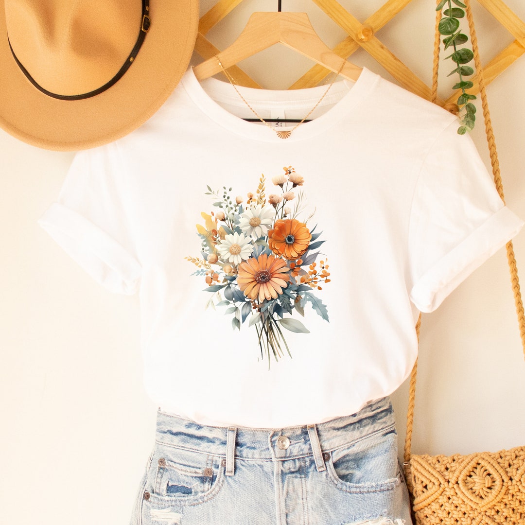 Wildflowers Bloom Graphic Tee - 4 colors