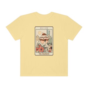 Ice Cream Tarot Card T-Shirt: Funny Vintage Vibe Tee image 5