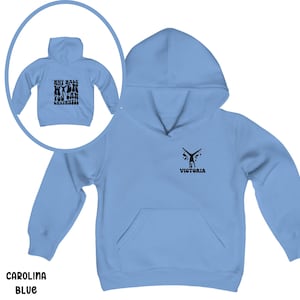 Sweat à capuche de gymnastique pour jeunes avec nom personnalisé, pourquoi marcher quand vous le pouvez, chemise de la roue, sweat à capuche de gymnastique personnalisé, chemise à poche image 7