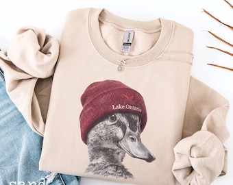 Funny Mallard Duck,  Lake Ontario Shirt, Canada Shirt, Canadian Gifts