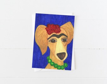 Lurcher greyhound greetings card, pet greetings card, dog greetings card, dog card, fun dog card puppy card puppy greetings card, blank card