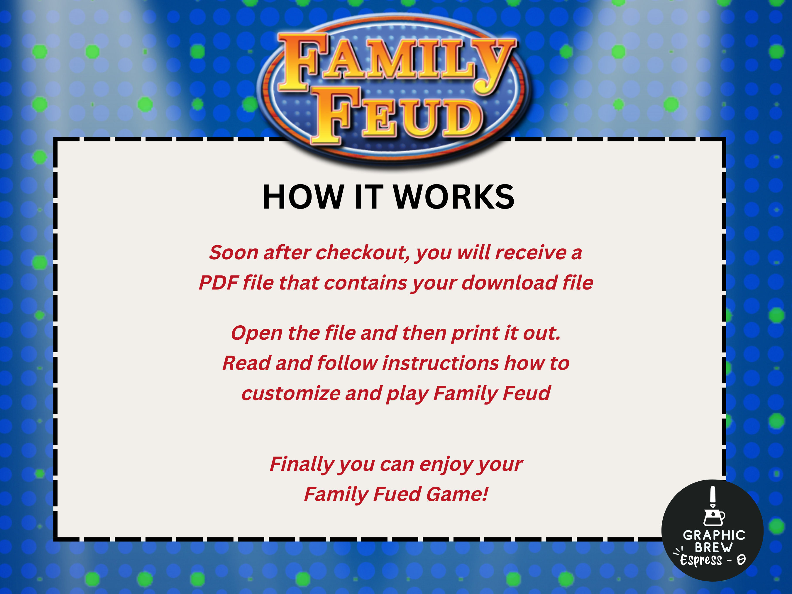 Family Feud Canva Template Etsy Family Feud Canva Template Etsy