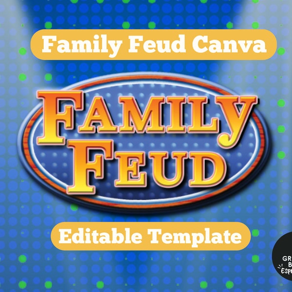 Family Feud Canva Template