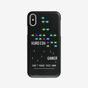Kurdish Gamer iPhone case