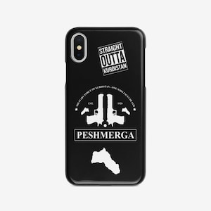 Kurdish Kurd Peshmerga iPhone case