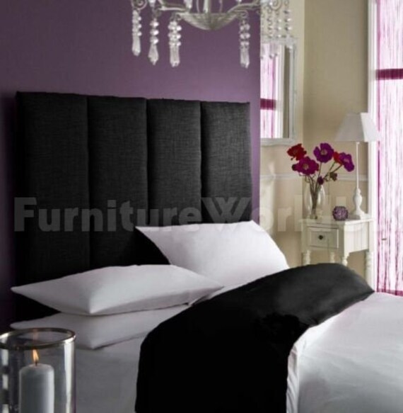 Purple double headboard discount