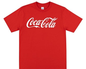Koszulka z logo Vintage Cola