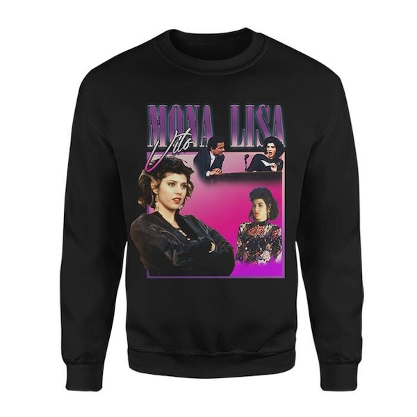 MONA LISA VITO Sweatshirt geïnspireerd door mijn neef Vinny, vintage jaren '90 trui voor vrouwen, grappige popcultuur trui, mijn neef Vinny sweatshirt