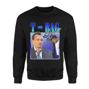 T-BAG Sweatshirt bagwell, pull Prison Break, pull rétro des années 2000, Sweatshirt Prison Break, T-Bag de Prison Break, pull de la culture pop
