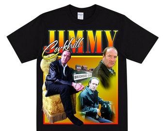 JIMMY CORKHILL Homage T-shirt For Brookside Fans, 80s British Pop Culture, Inspired By The TV Show, Viral Scouser Meme, Brookside Close