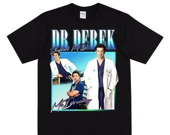 Dr DEREK SHEPERD T-shirt For Greys fans, Grey Sloan Memorial, Hospital TV Series, Pick Me Choose Me Love Me, Graduation Nursing Gift