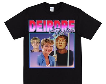 Koszulka z nadrukiem Deirdre Barlow, koszulka vintage, legenda Manchesteru, zabawny mem z lat 90., darmowa koszulka z nadrukiem Deirdre Barlow