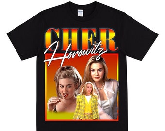 CHER HOROWITZ Homage T-shirt, Clueless T Shirt, You're The Cher To My Dionne, 90s Pop Culture, Youre A Virgin Who Cant Drive, 90s Nostalgia