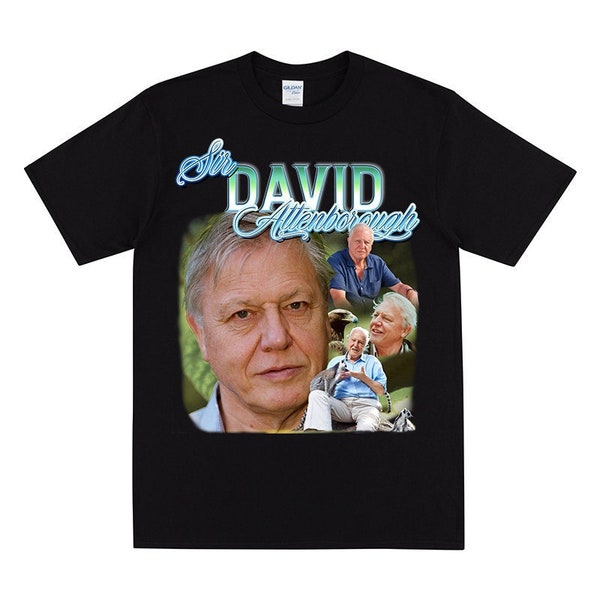 DAVID ATTENBOROUGH Homage T-shirt, Animal Themed Tee, You Are A Rare Species, For Animal Lovers, Inspired By Wildlife, Gift For Pet Owner